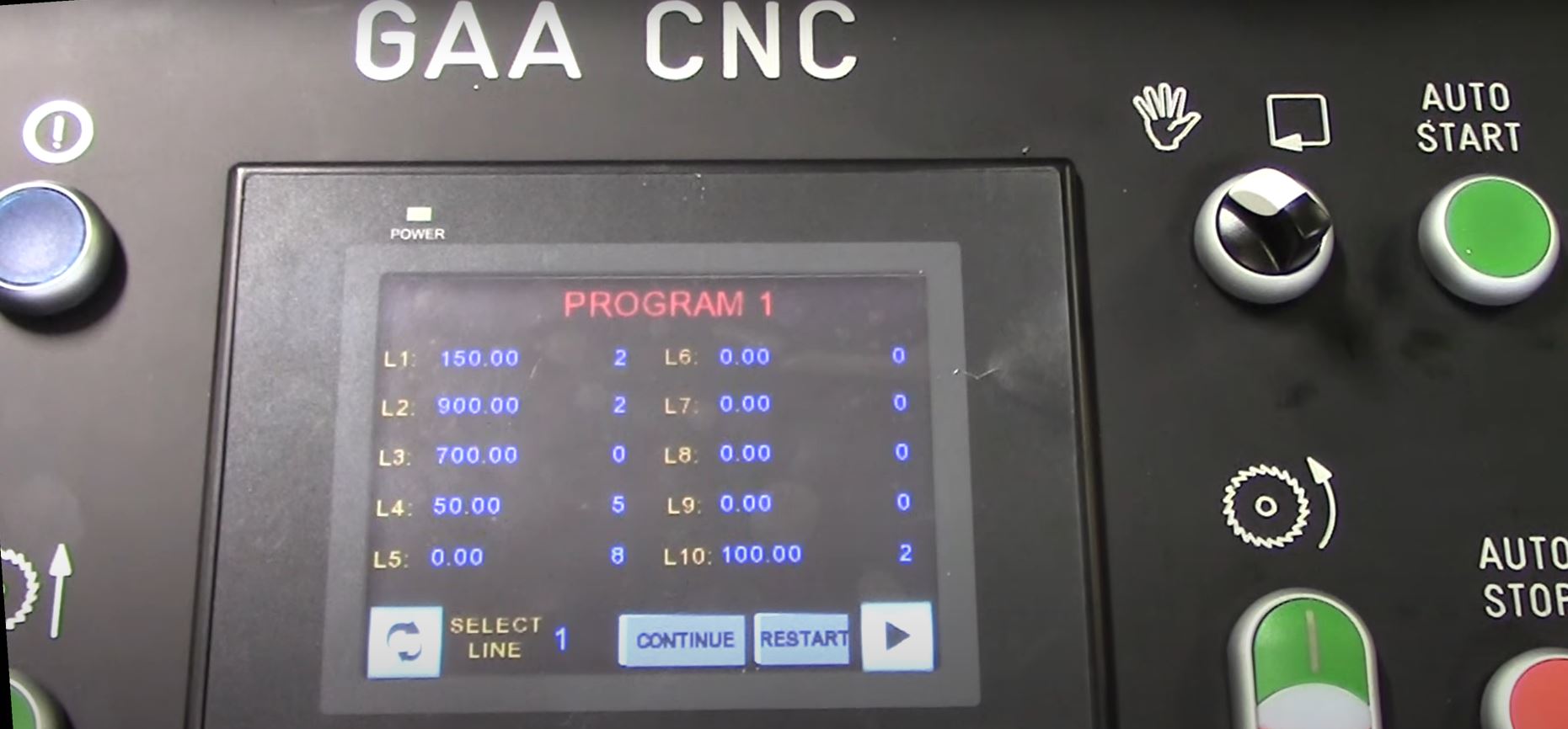 Gaa Cnc Aluminium Zaagmachine Scherm3