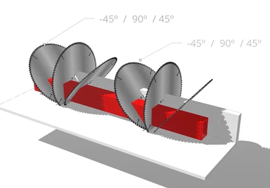 Tronzadoras DUO 550 4