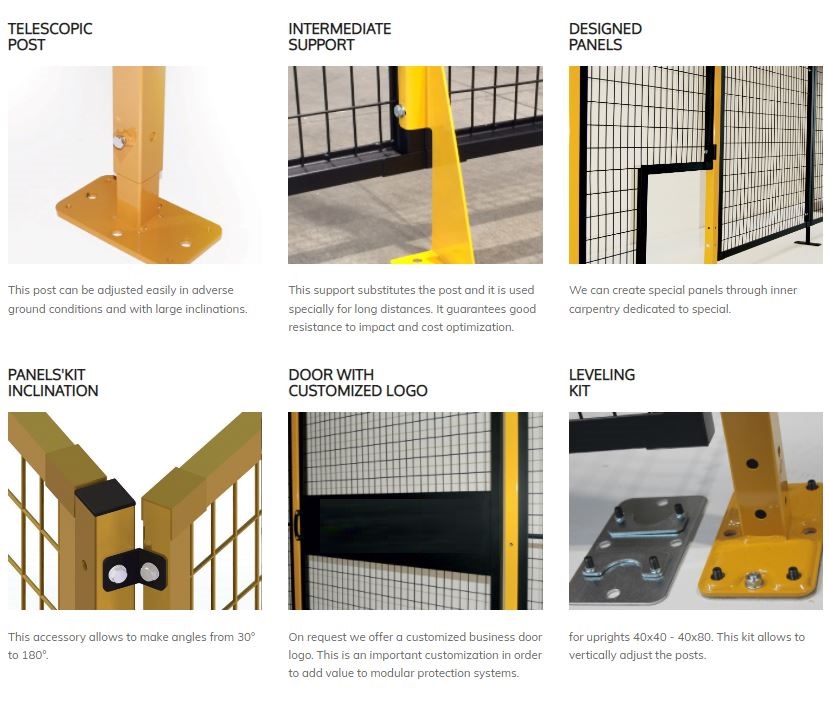 Hekwerk Modulair Machineafscherming