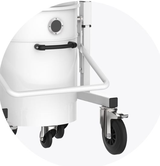 Stofzuiger Aluminium Voet