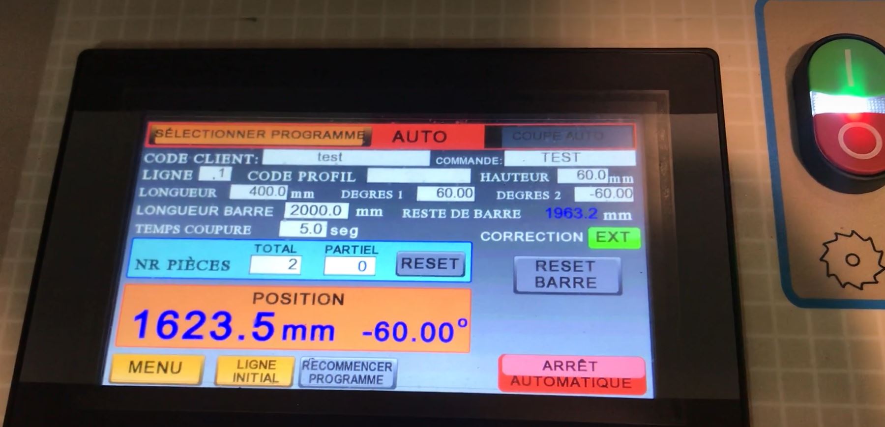 TL 600 AAG CNC Aluminium Zaagmachine 4