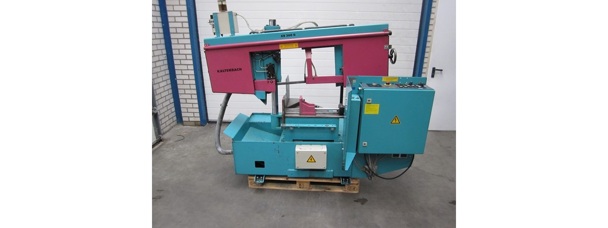 Kaltenbach - G 360 kb bandzaagmachine (verkocht)