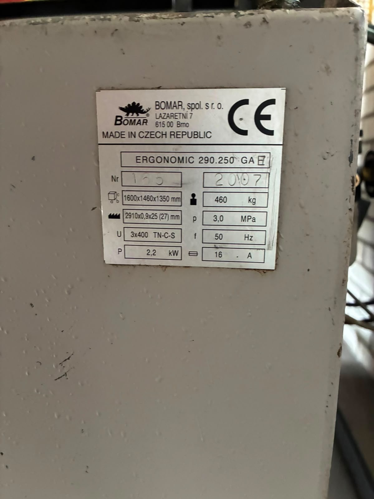Bomar Ergonomic 290.250 GAE Foto 2