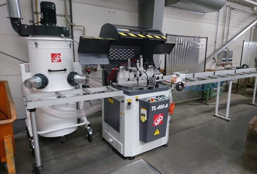 TL400 Aluminium Zaagmachine