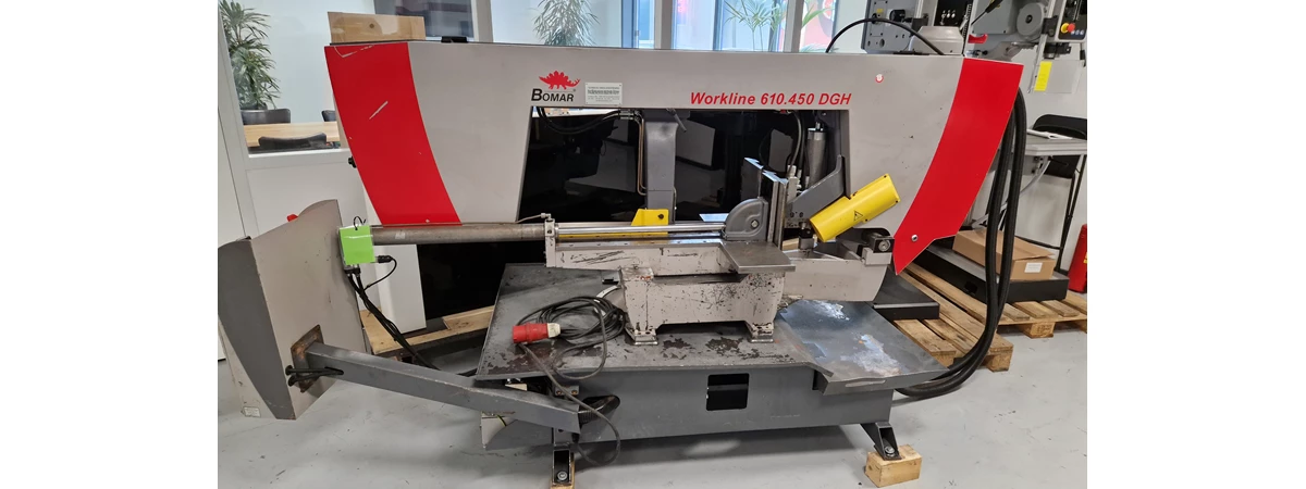 BOMAR Workline 610.450 DGH Lintzaagmachine