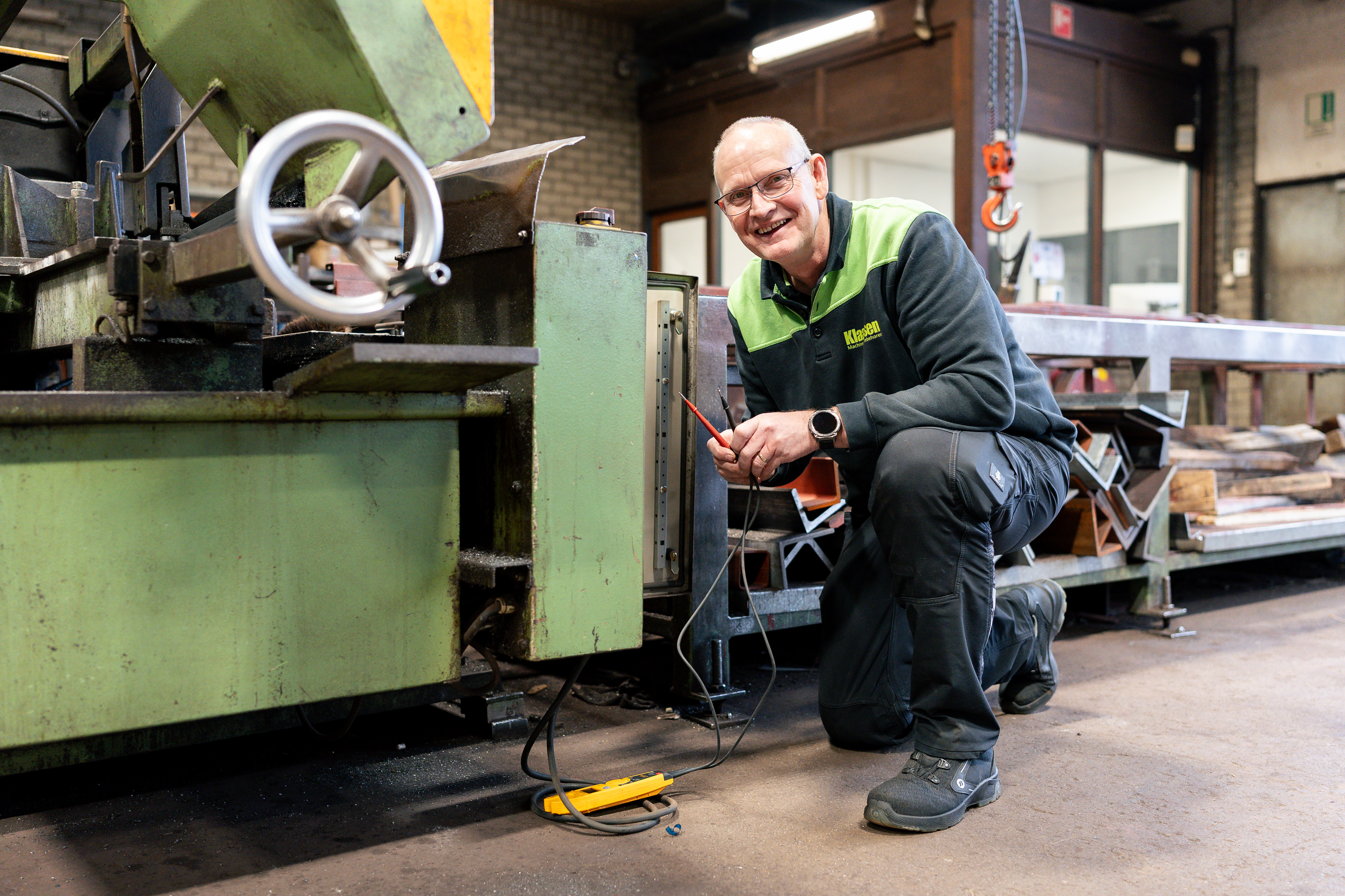 Medewerker Klaassen Machines