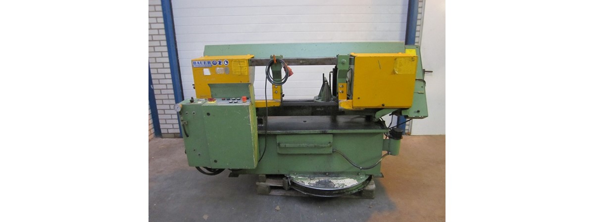 Bauer - Gebruikte lintzaagmachine BAUER S-380G (VERKOCHT)
