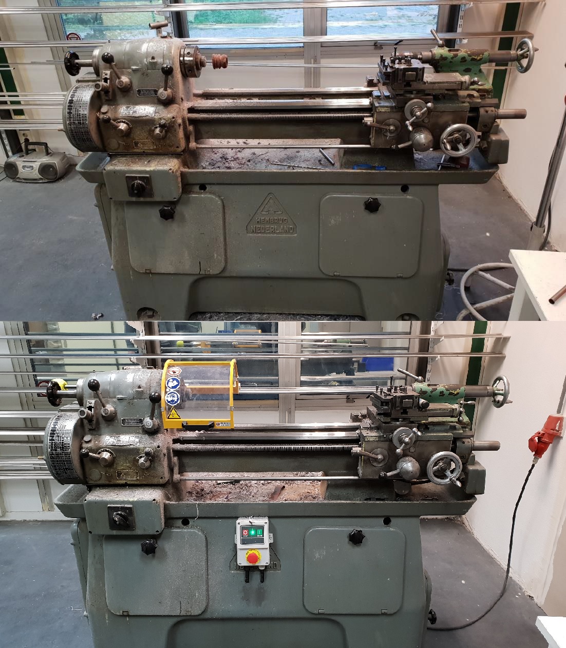 Draaibank Beveiligen