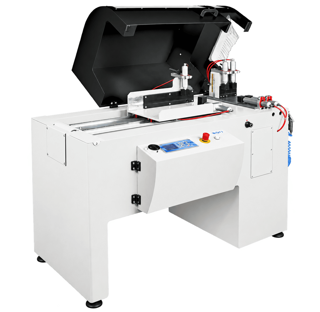 Industriële machine op transparante achtergrond